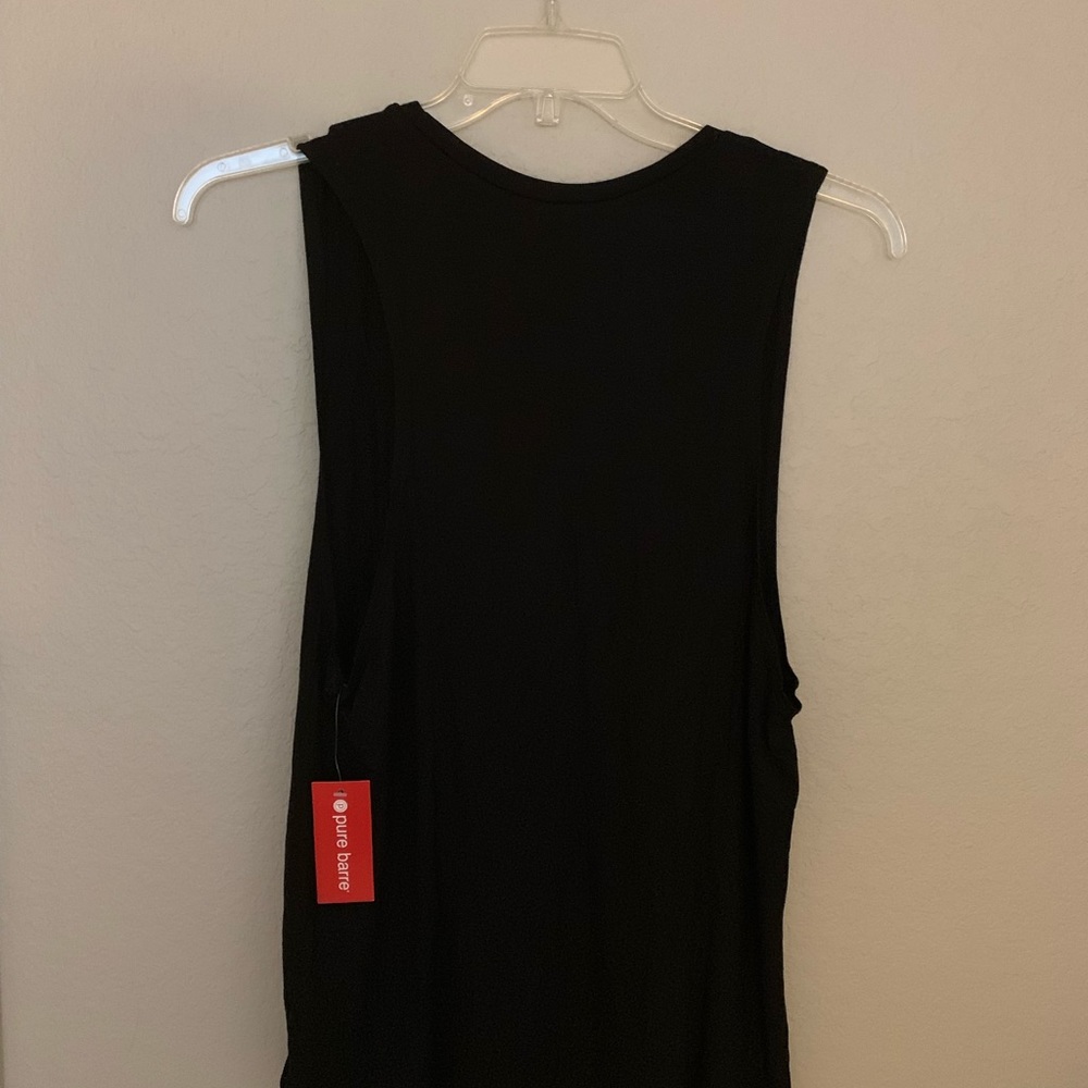 Black Pure Barre Tank NWT medium